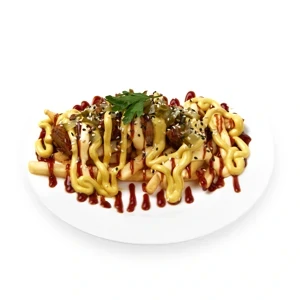 Фри с реберным мясом